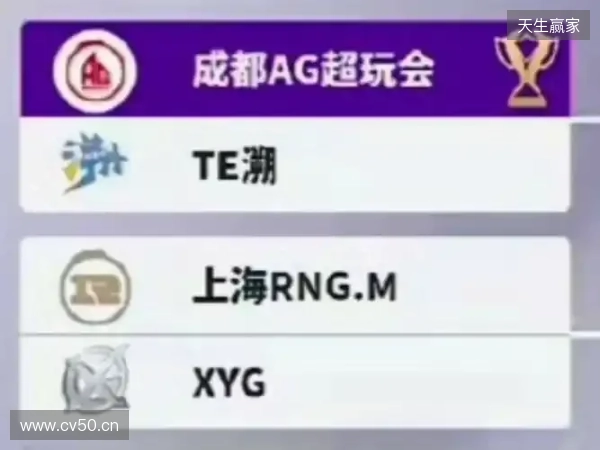 2025王者挑杯抽签结果公布 TE溯将迎战AG超玩会